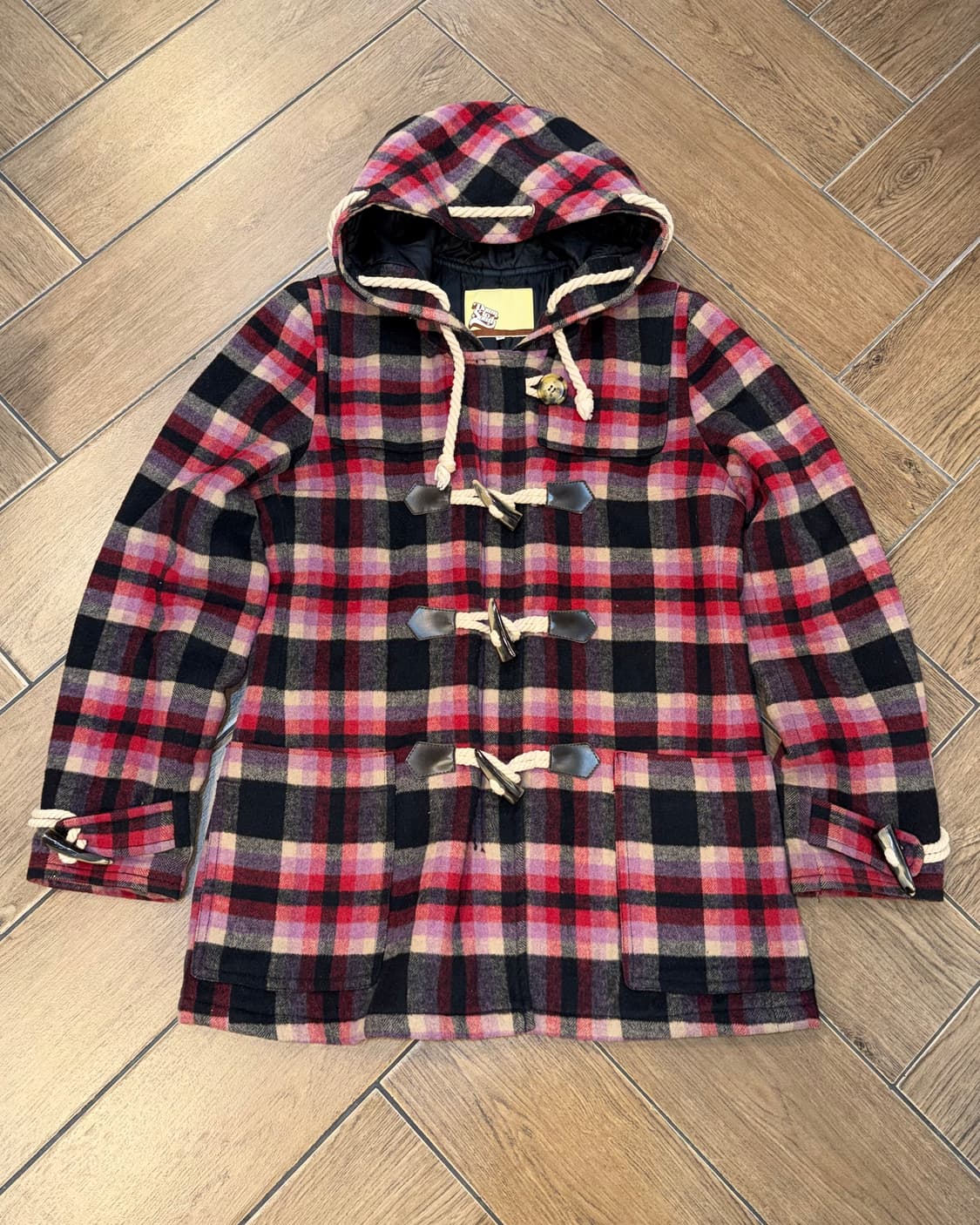 🍎레드 체크 더플 코디 🍎 상품이미지5