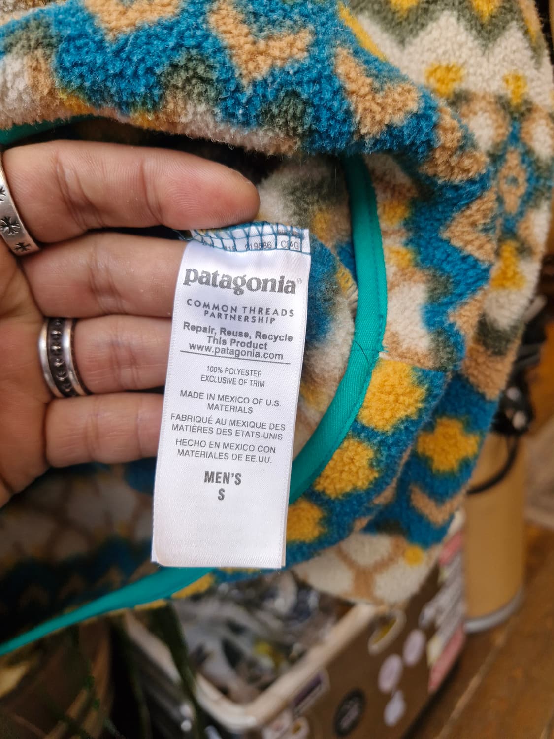 Z-312 파타고니아 신칠라 아즈텍 네이티브  상품이미지6