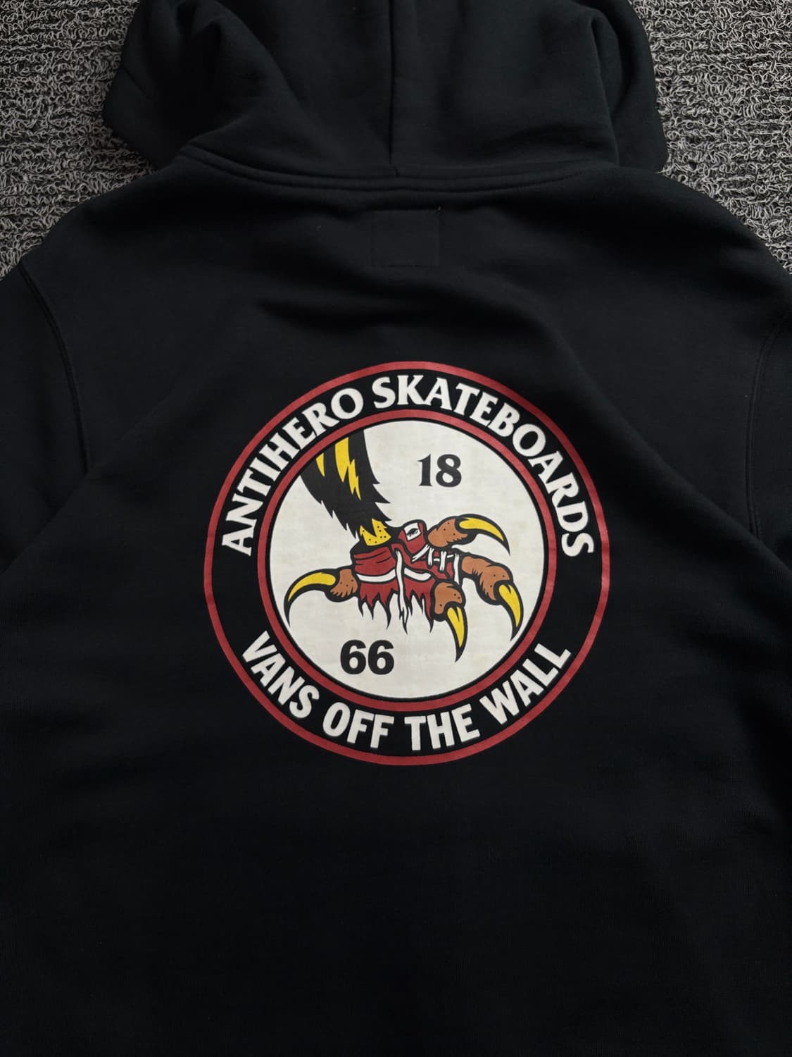 반스 안티히어로 빅로고 박시핏 후드집업 1618 상품이미지1