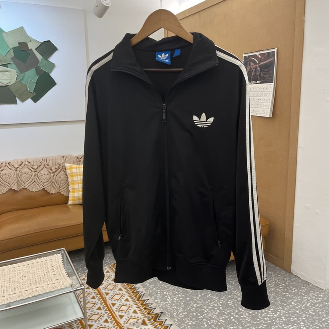 아디다스 빈티지 캐주얼 스포티 파이어버드 져지 집업 110 C10614 상품이미지3