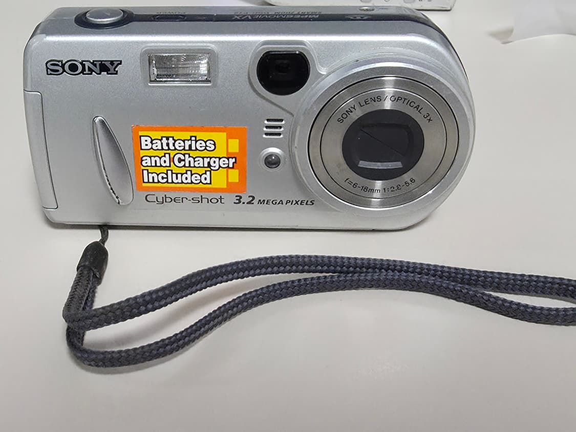 소니 사이버샷 DSC-P72 빈티지 디지털카메라 상품이미지1