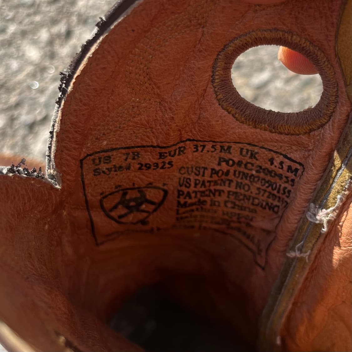 빈티지 웨스턴 부츠 (235) 상품이미지6