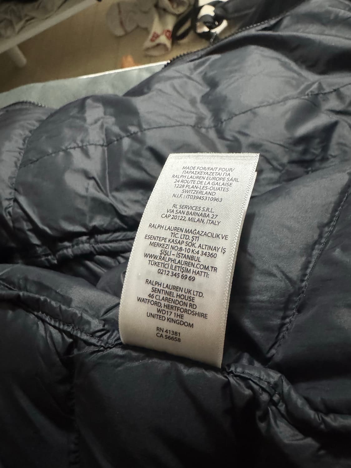 폴로랄프로렌 경량패딩 상품이미지4
