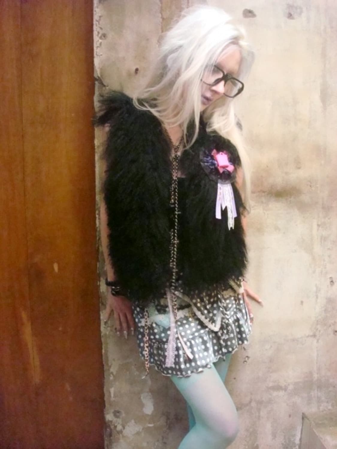 Rosette fur vest 상품이미지7