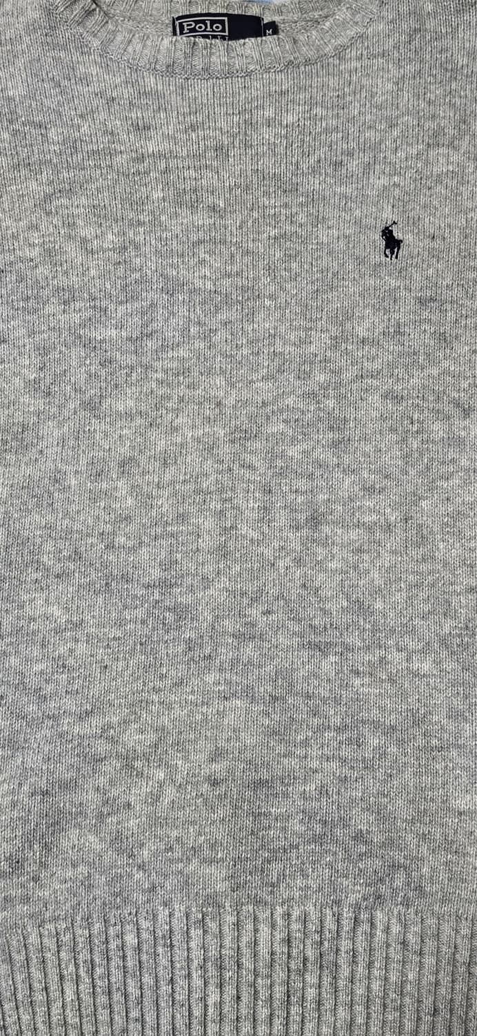 폴로 랄프로렌 램스울 그레이 니트 M 상품이미지4