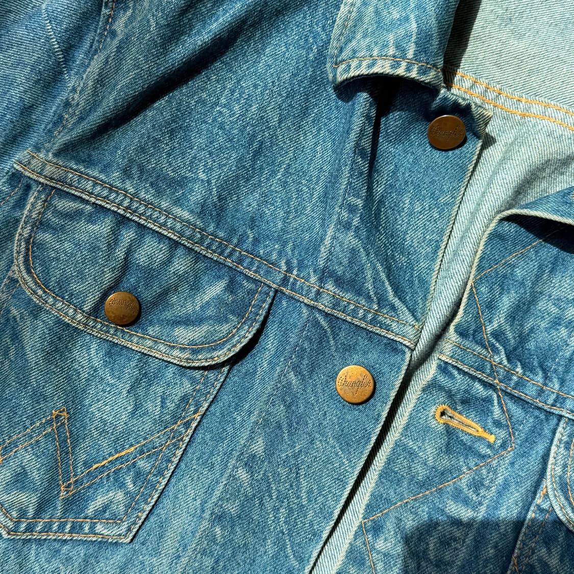 Wrangler 124MJ 데님 트러커 자켓 상품이미지3