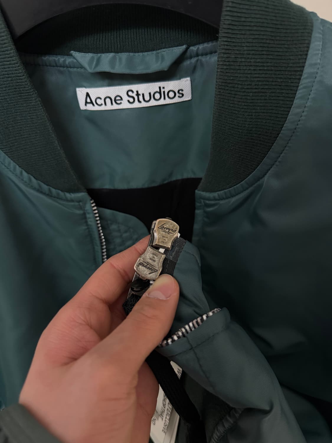 아크네스튜디오 x 꼼데가르송 HFD [새상품] ma-1 봄버 마카오 상품이미지10