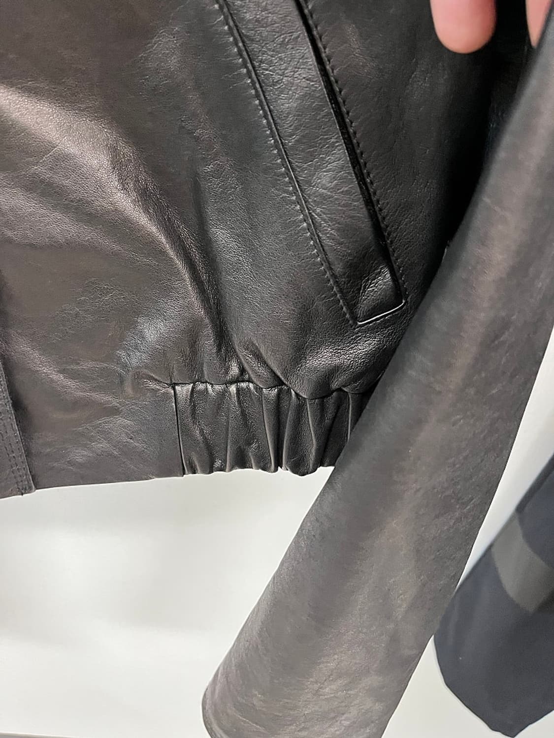 여) 베르니스 2023 가죽자켓  상품이미지5