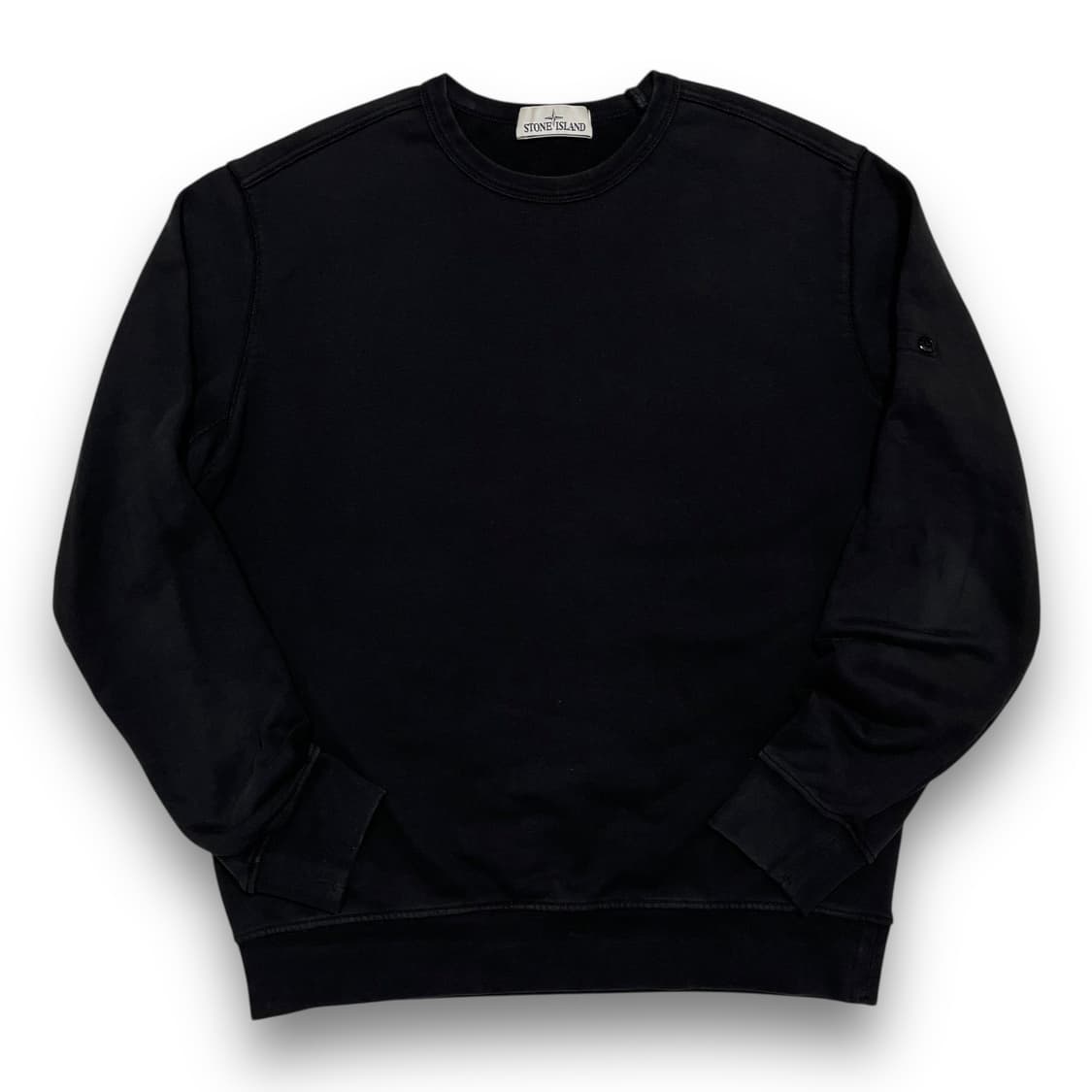 스톤아일랜드 다크 미니멀 크루넥 빈티지 맨투맨 상품이미지1