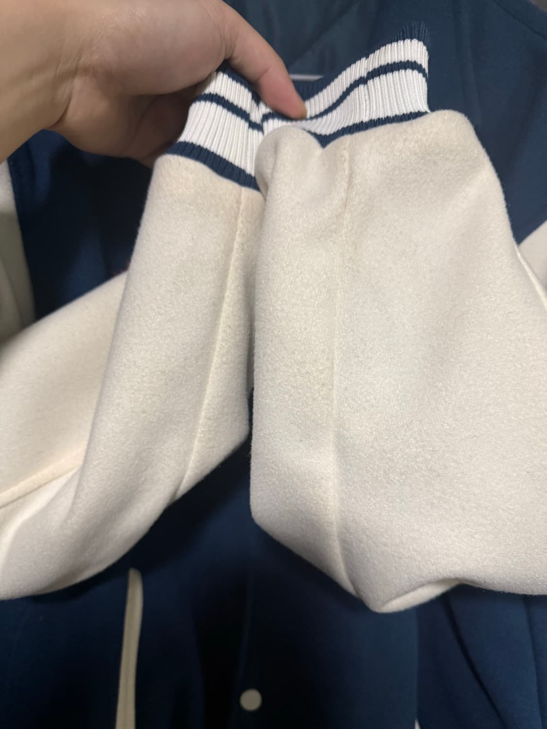 자라 바시티 퀄팅 봄버 자켓 xl 상품이미지6