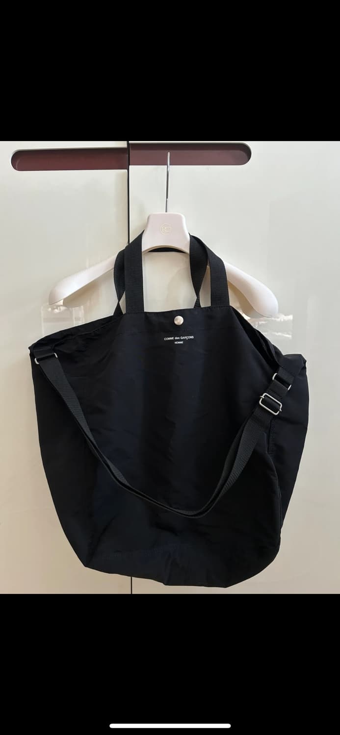 꼼데가르송 옴므 블랙 토트백 (나일론) 상품이미지2