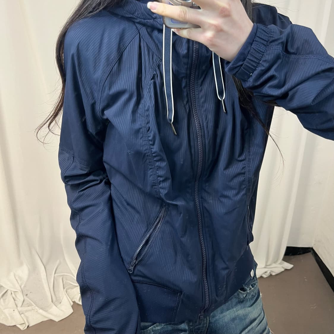 Lululemon navy track top 상품이미지3