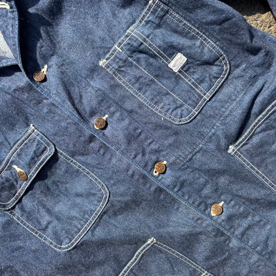 일본 빅존 데님 초어 자켓 상품이미지5