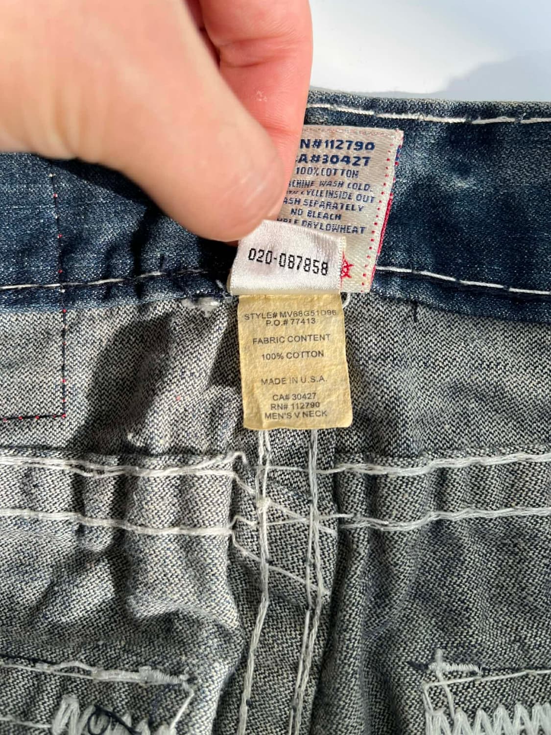 [34] 트루릴리젼 빌리 수퍼T 스트레이트 데님 팬츠 상품이미지6