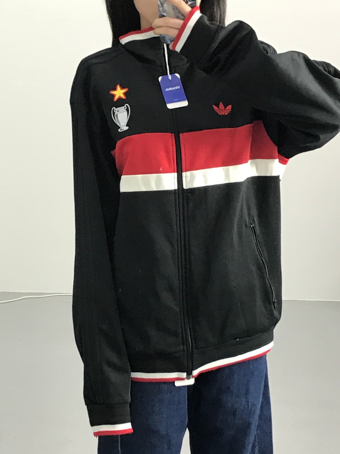 00s 아디다스 AC밀란 트랙탑 상품이미지1