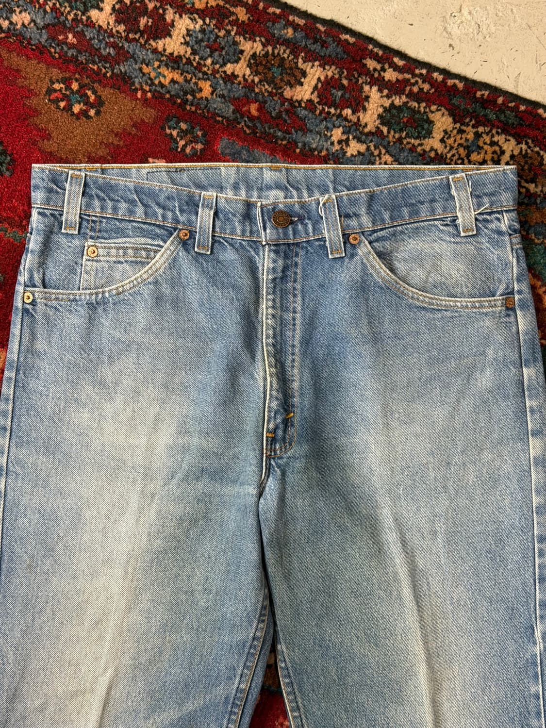 90's USA 빈티지 리바이스 517 오렌지탭 부츠컷 상품이미지5