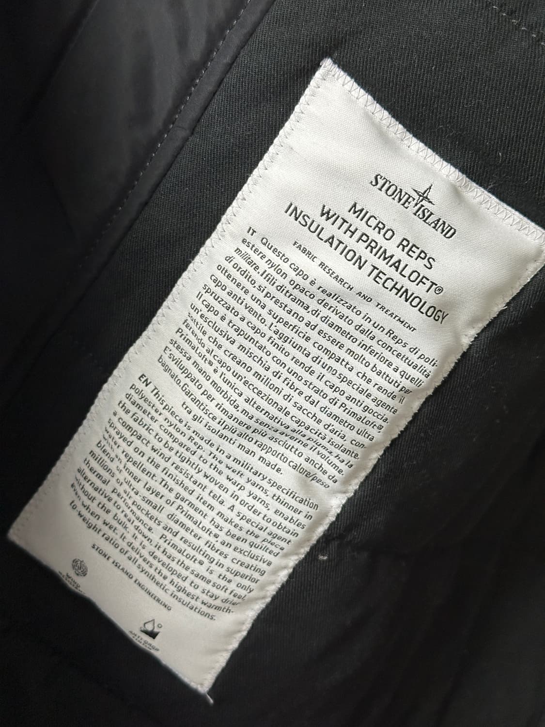 (백화점판)스톤아일랜드 마이크로랩스 프리마로프 카코트 자켓 L 상품이미지5