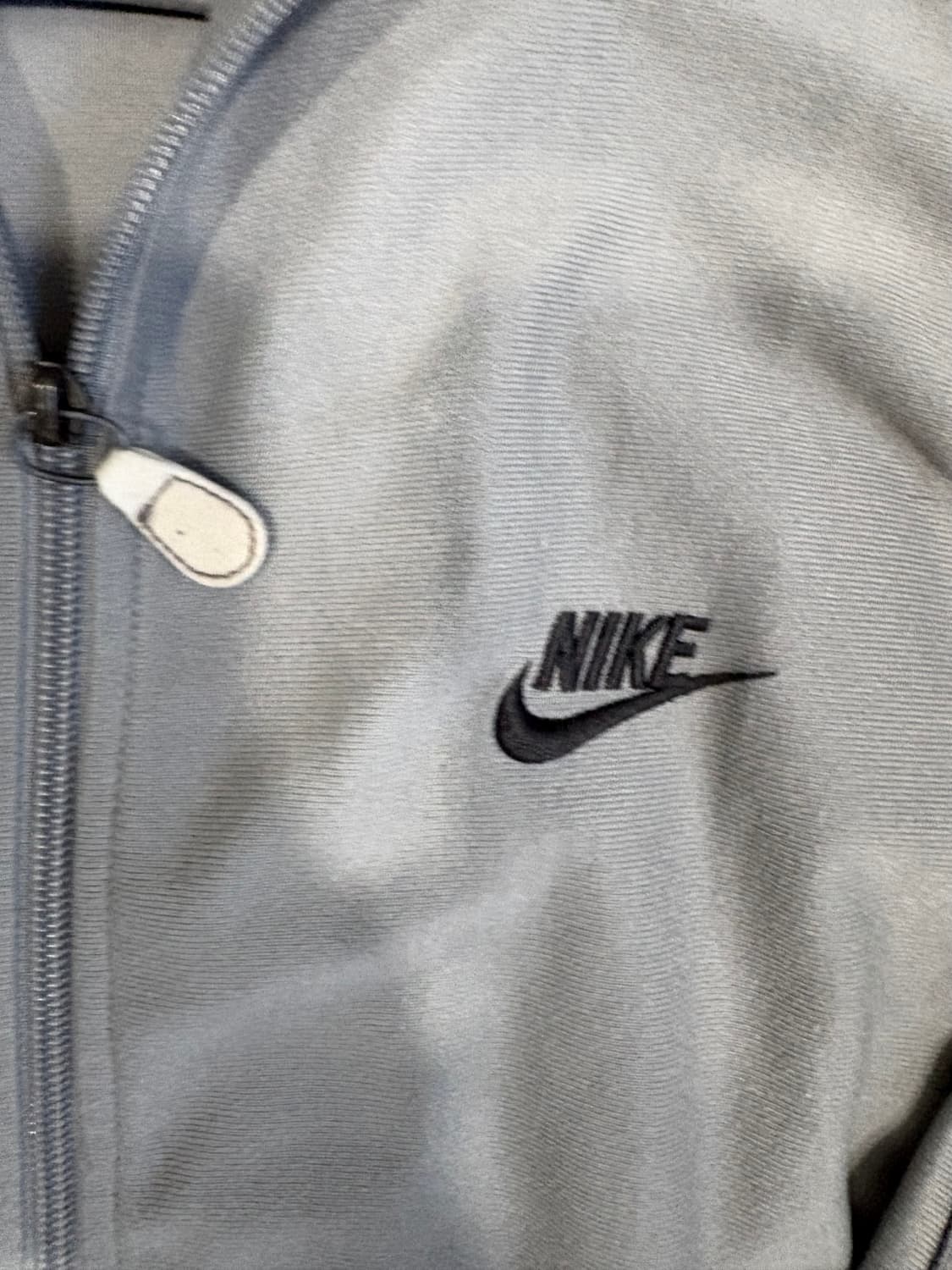 [L] 나이키 스우시빈티지 그레이 집업 져지 상품이미지2