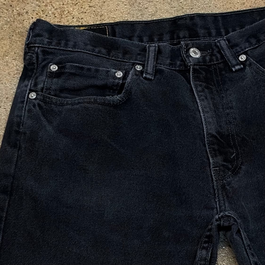 미국 빈티지 리바이스 505 블랙진 청바지 상품이미지3