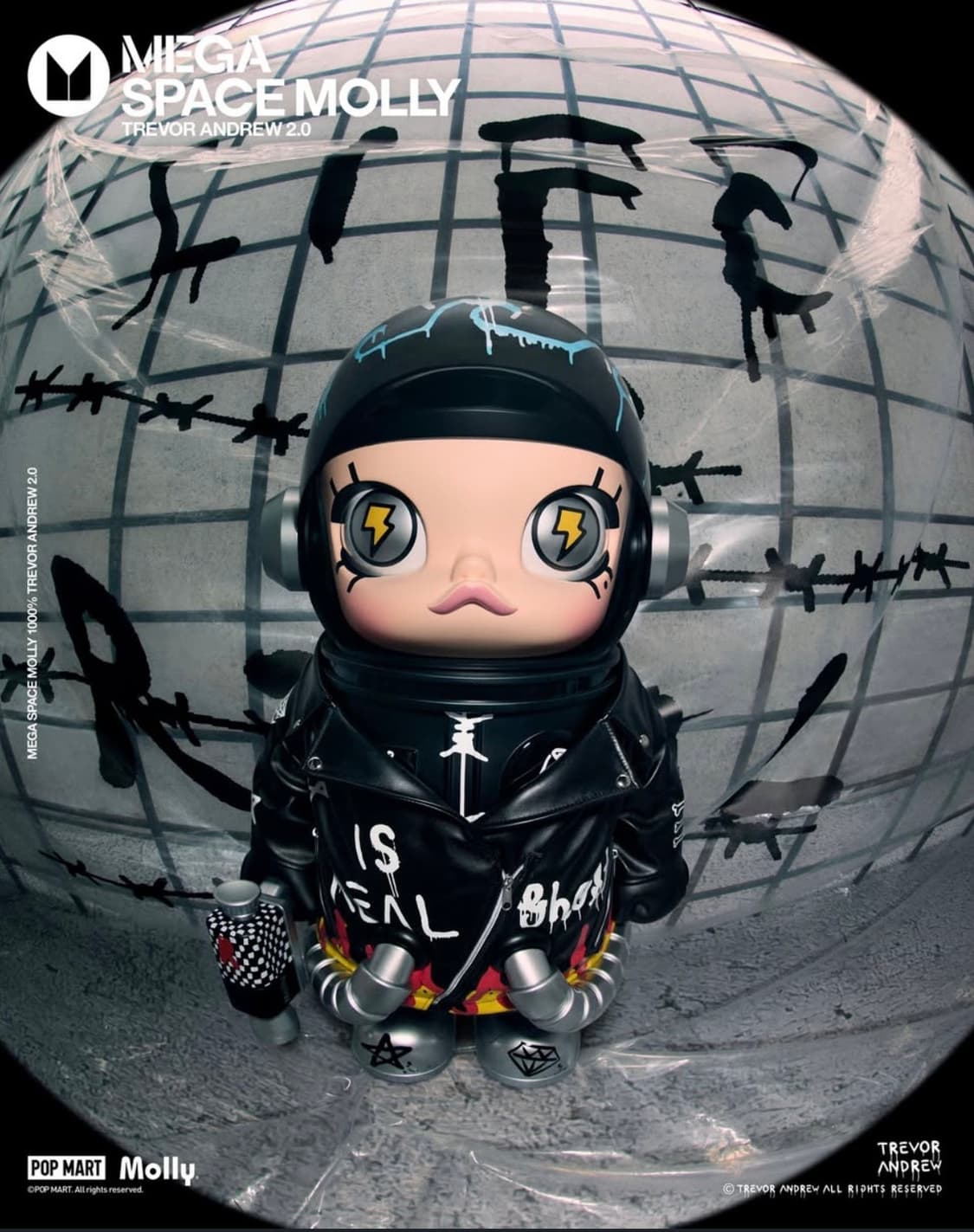 [400%] 팝마트 메가 스페이스 로얄 몰리 트레버 앤드류 400% 상품이미지3