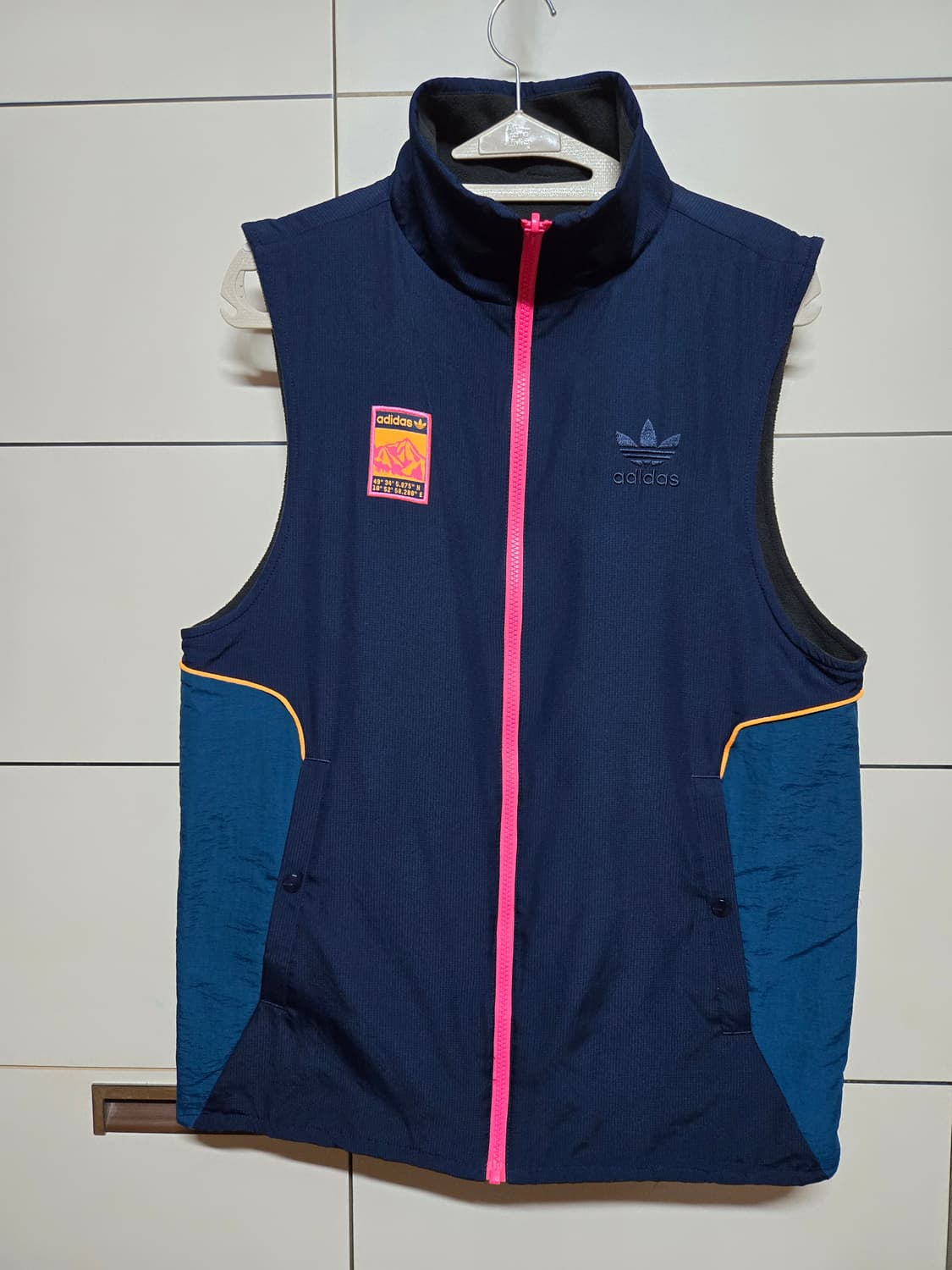 아디다스 리버시블 멀티컬러 후리스 조끼집업 상품이미지3