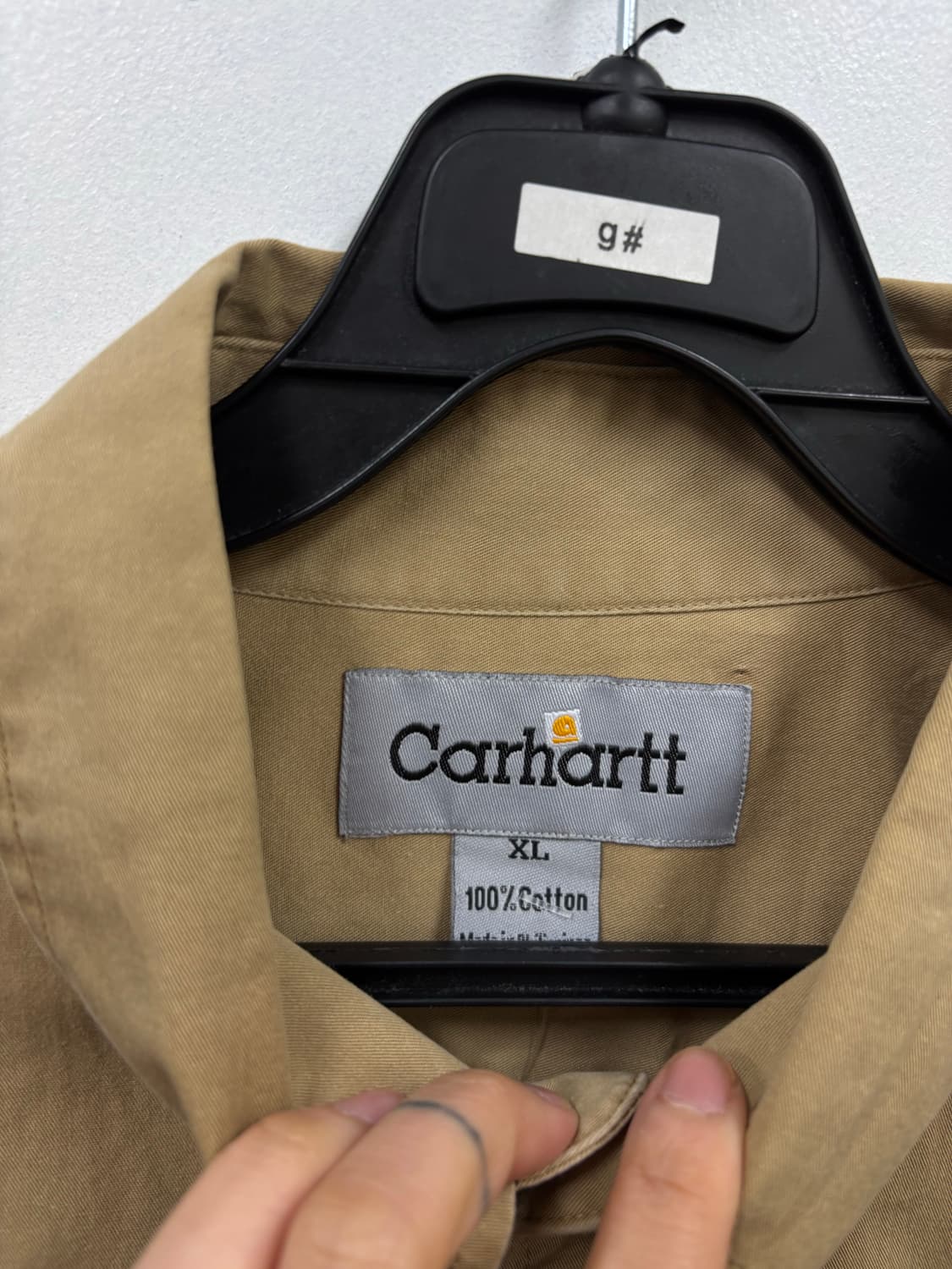 칼하트 포켓 워크셔츠 상품이미지4