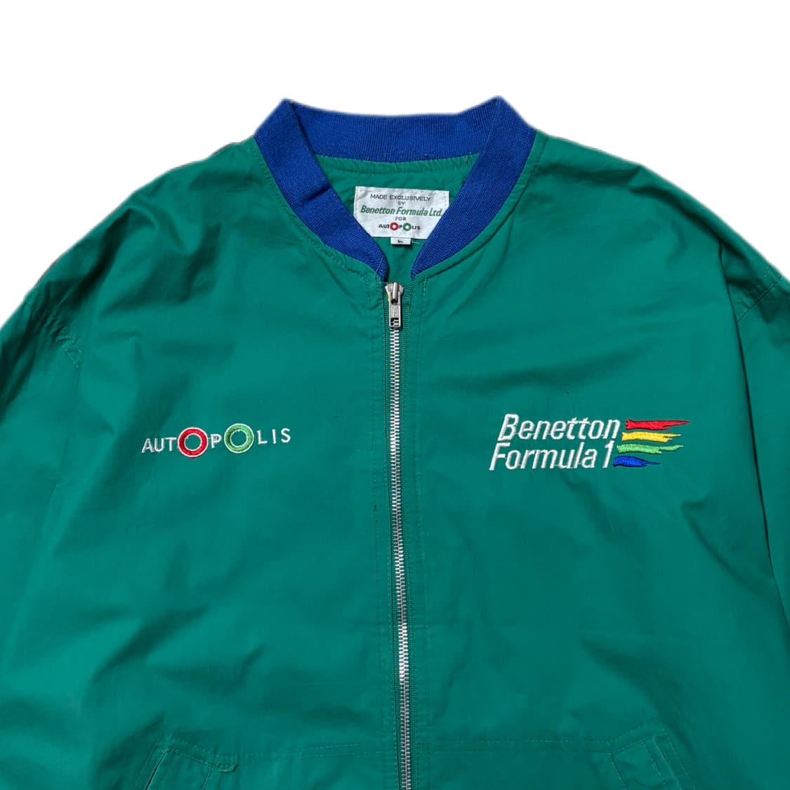 90‘s Benetton Formula Racing Bomber Jk 상품이미지2