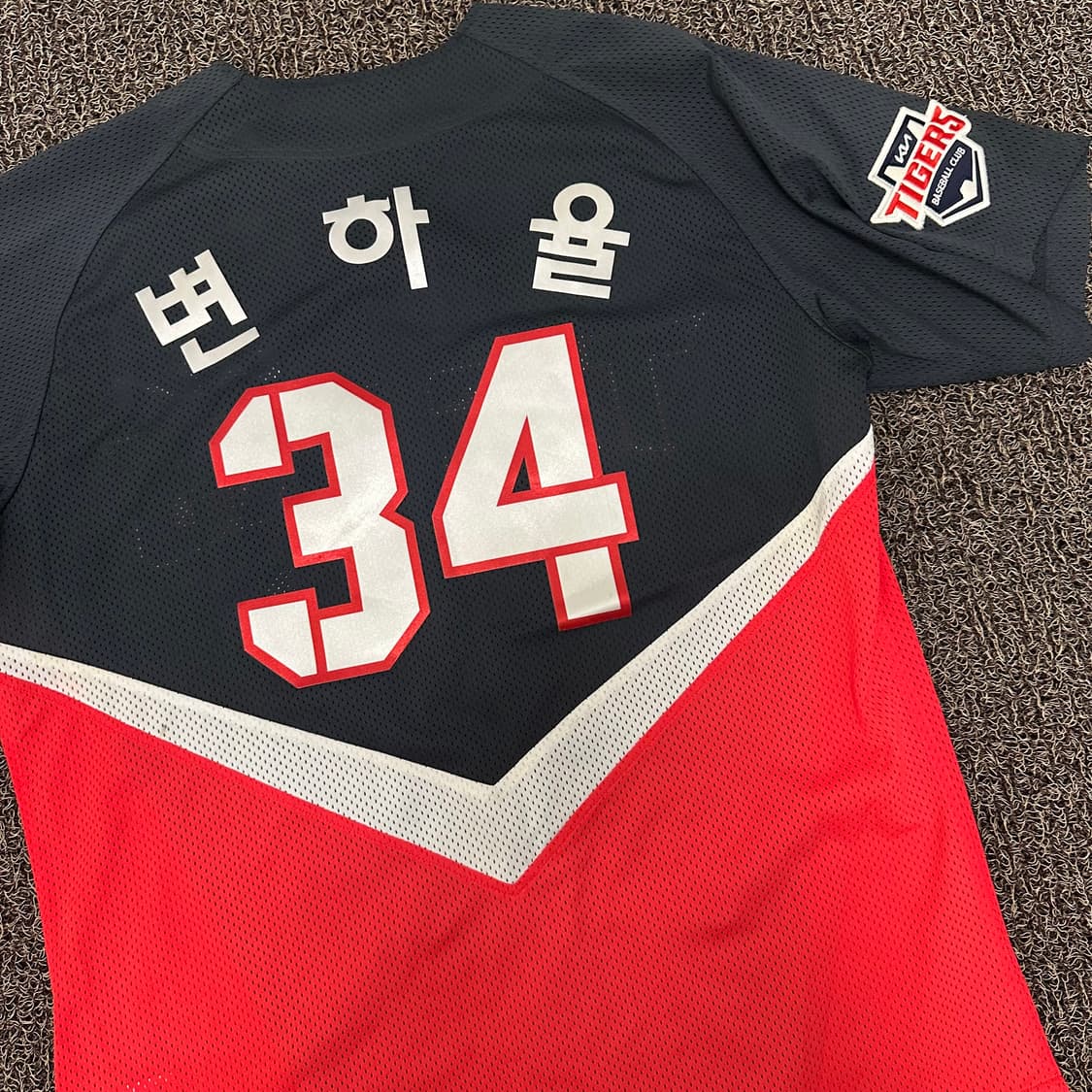기아 타이거즈 야구 유니폼 져지 변하율 마킹 105(XL) 상품이미지5