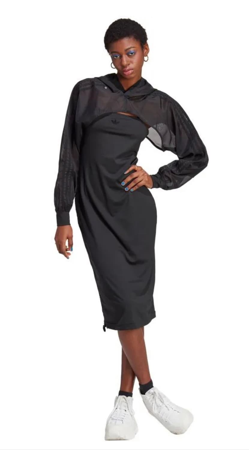 아디다스 슬립 원피스 + 시스루 볼레로 상품이미지1