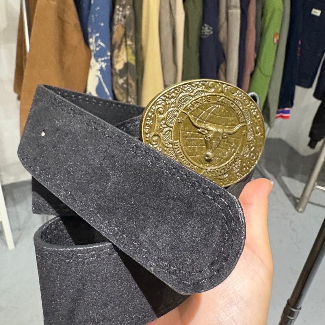 빈티지 물소 벨트 상품이미지3