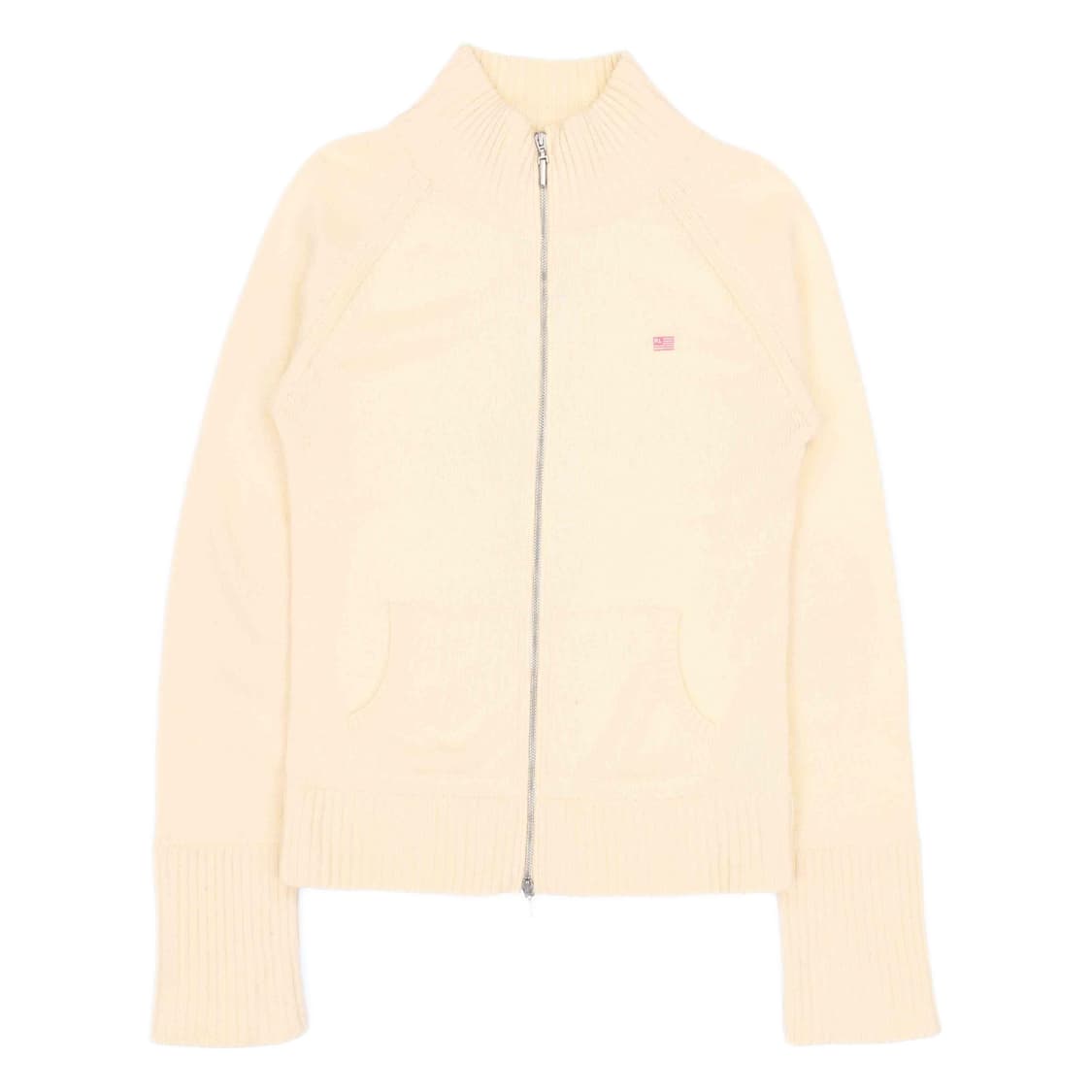 [M] 폴로 랄프로렌 여성 캐시미어 성조기 니트 집업 자켓 N6840 상품이미지1