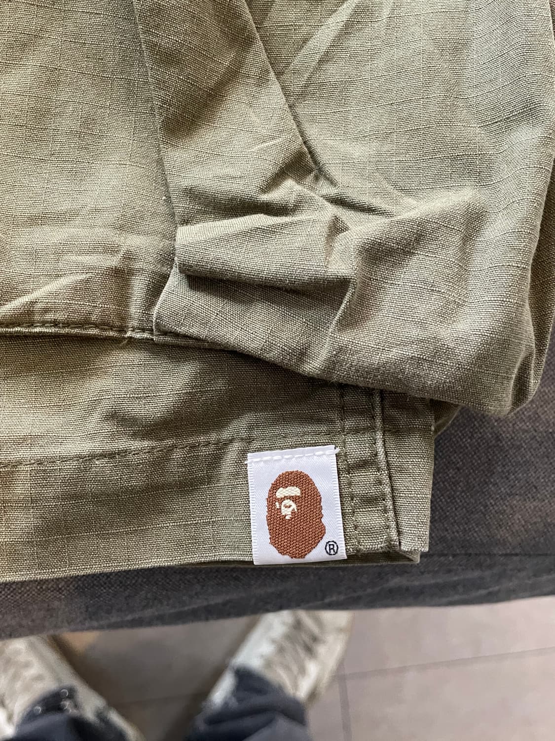 베이프 립스탑 카고 쇼츠 반바지 상품이미지7