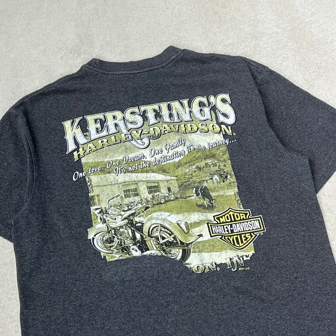 할리데이비슨 포켓 프린팅반팔티 s09907 상품이미지4