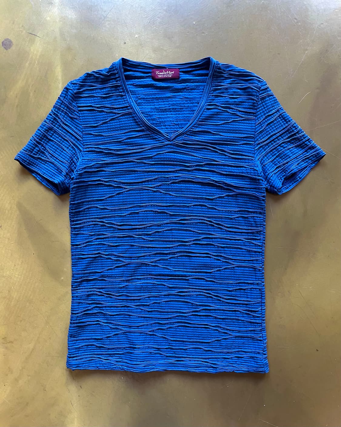 TORNADO MART Archive 1/2 Pleats T-Shirt 상품이미지3