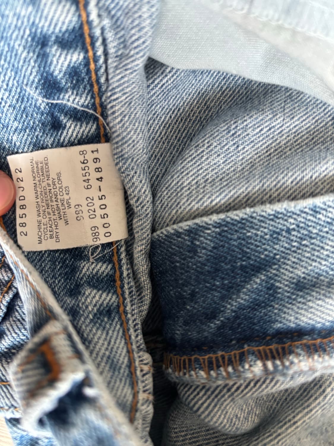 Vintage levis 505 34x30 상품이미지4