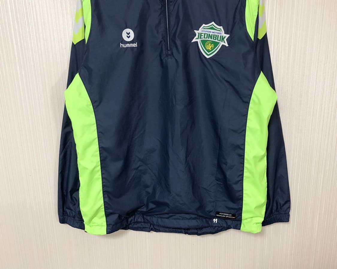K리그 험멜 전북현대모터스 하프집업 윈드자켓 L #11 상품이미지3