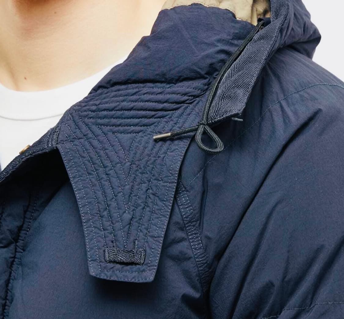 Ten C 텐씨 아틱 다운 파카 네이비 패딩 L 상품이미지6