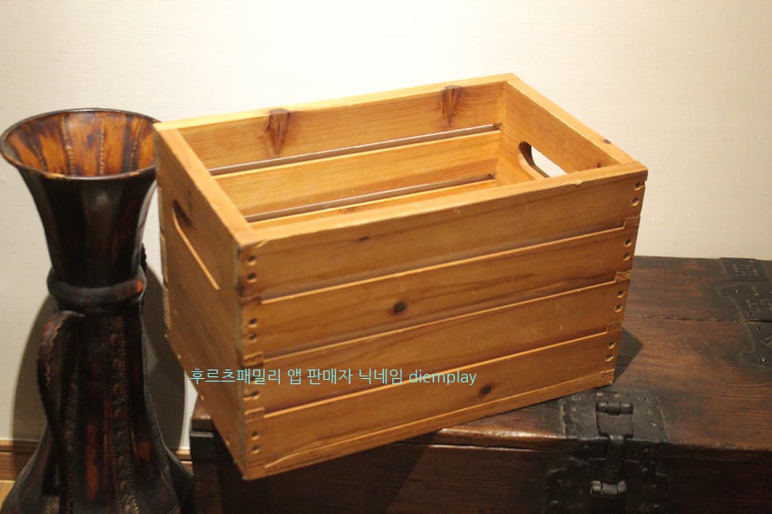 우드박스 2종 빈티지소품 인테리어소품 엔틱소품 카페소품 나무소품 원목 상품이미지4