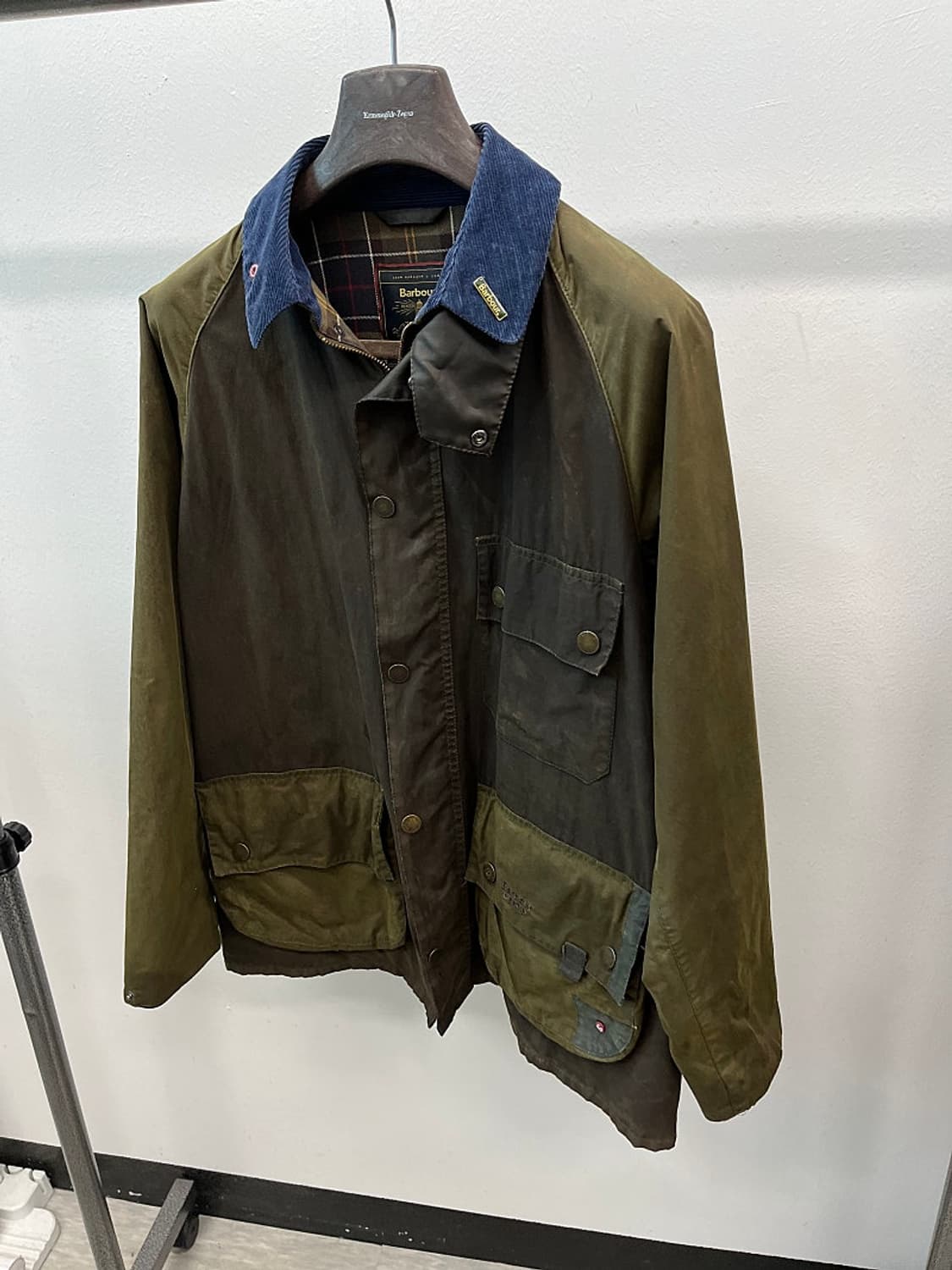 105) 바버 DEPT(B)멀티 컬러 비데일 자켓 상품이미지1