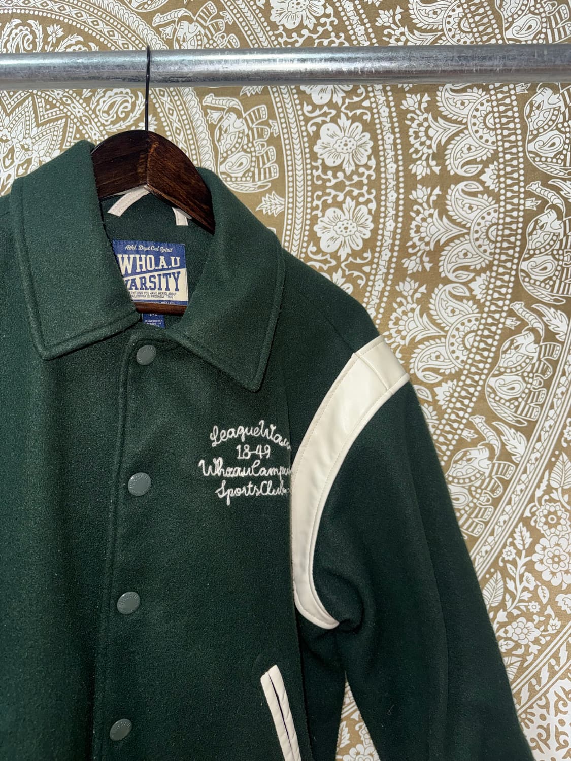 후아유 스트릿 바시티 자켓  상품이미지4