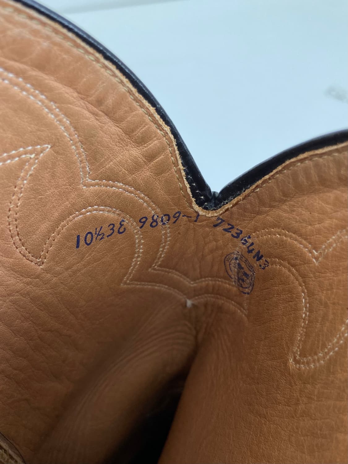 80’s 레드윙 9809 페코스 웨스턴 부츠 상품이미지10