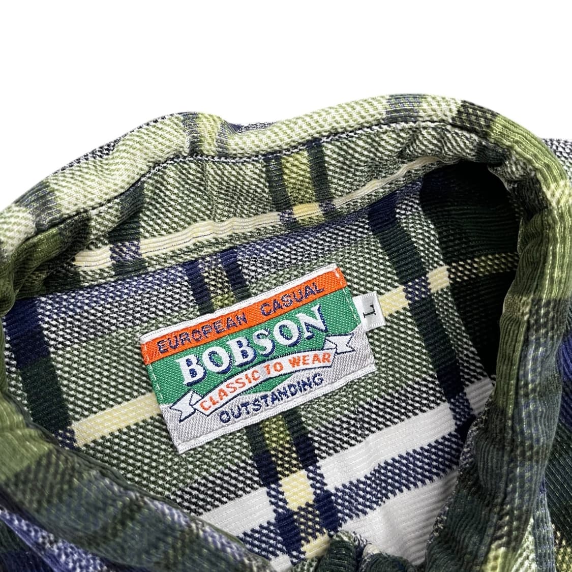 bobson 밥슨 하드코튼 체크셔츠 상품이미지5