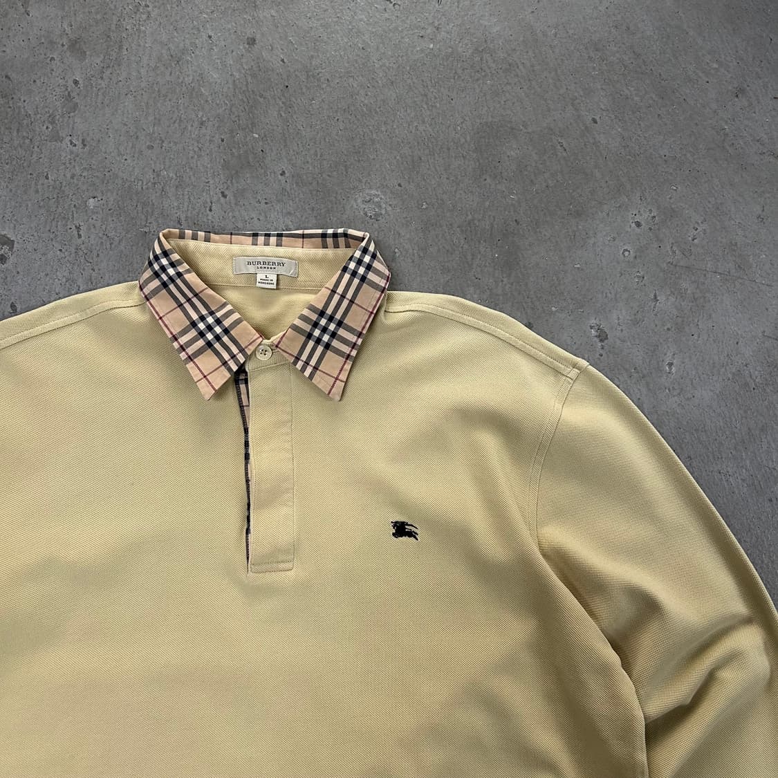 버버리 카라 긴팔티[1495] 상품이미지3