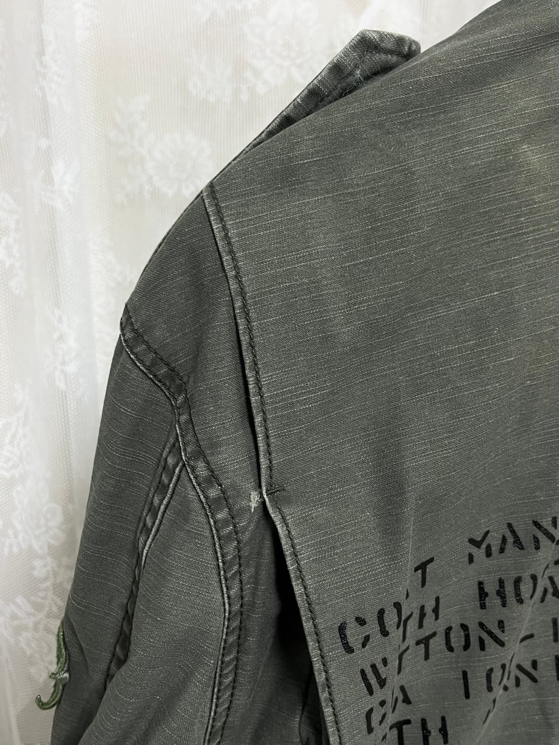 S) 알파인더스트리 M65 카키 야상 자켓 상품이미지4