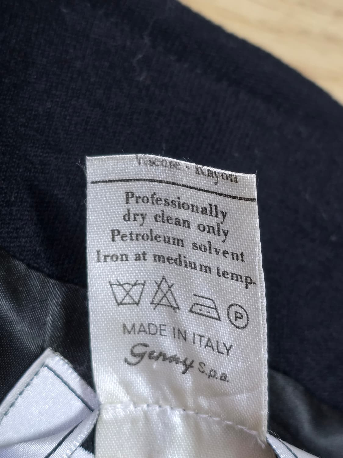 Genny 제니 싱글 브레스티드 울 블레이저 상품이미지9