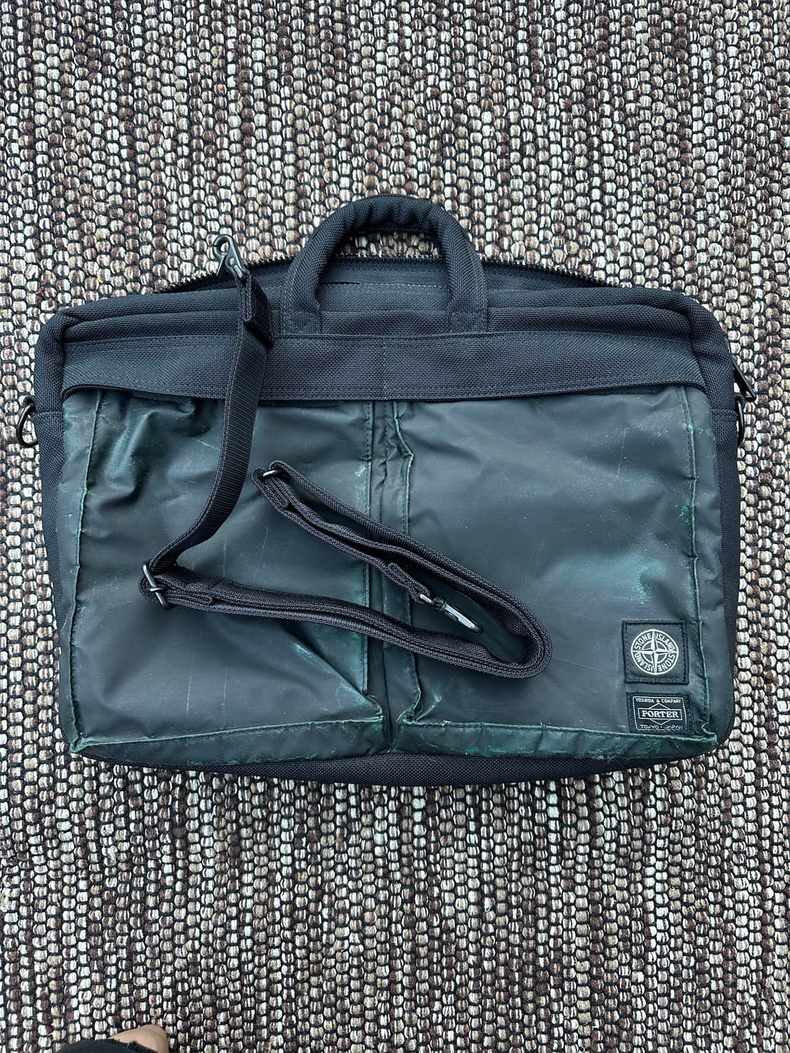 요시다 포터 스톤아일랜드 매신저백  상품이미지1