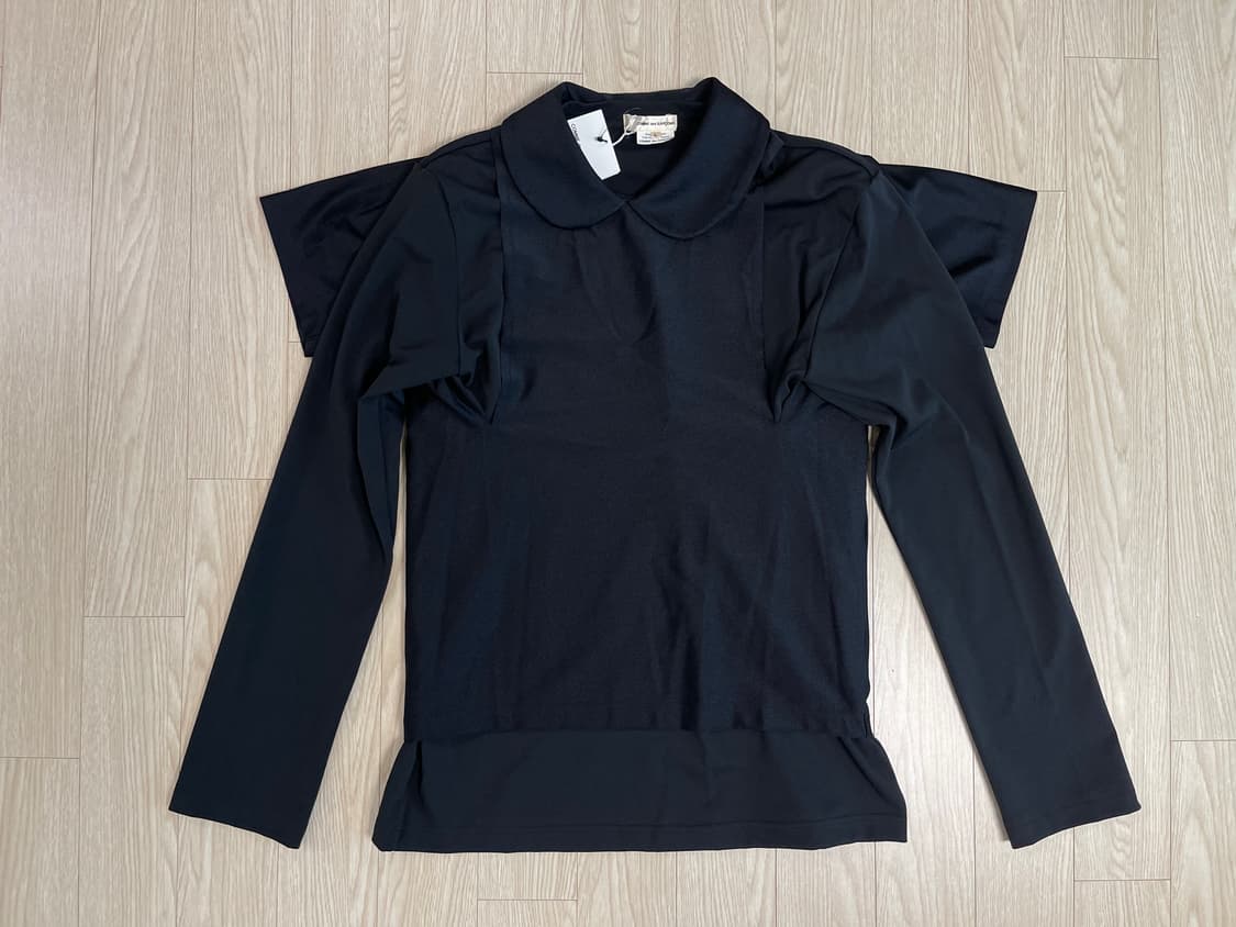 꼼데가르송 트랜스폼드 도킹 라운드 칼라 블라우스 AD2018 상품이미지1