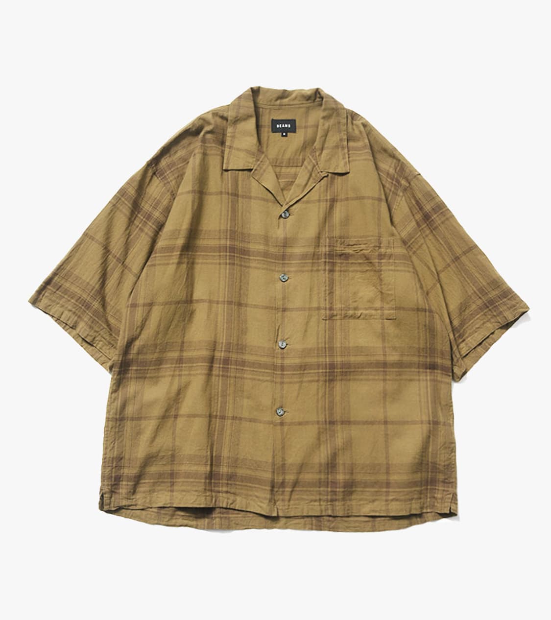 BEAMS - FADE CHECK LOOSE FIT SHIRT 상품이미지1