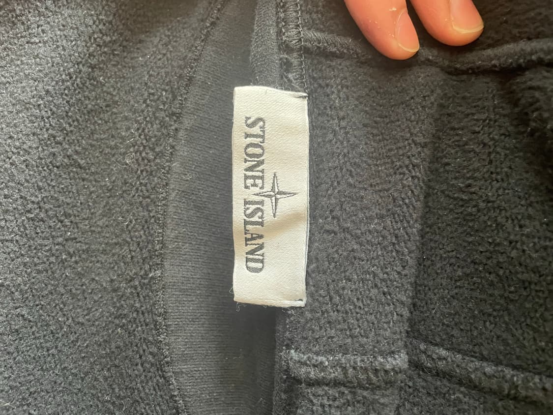 스톤아일랜드 블랙 후드집업 xxl 2xl 상품이미지3