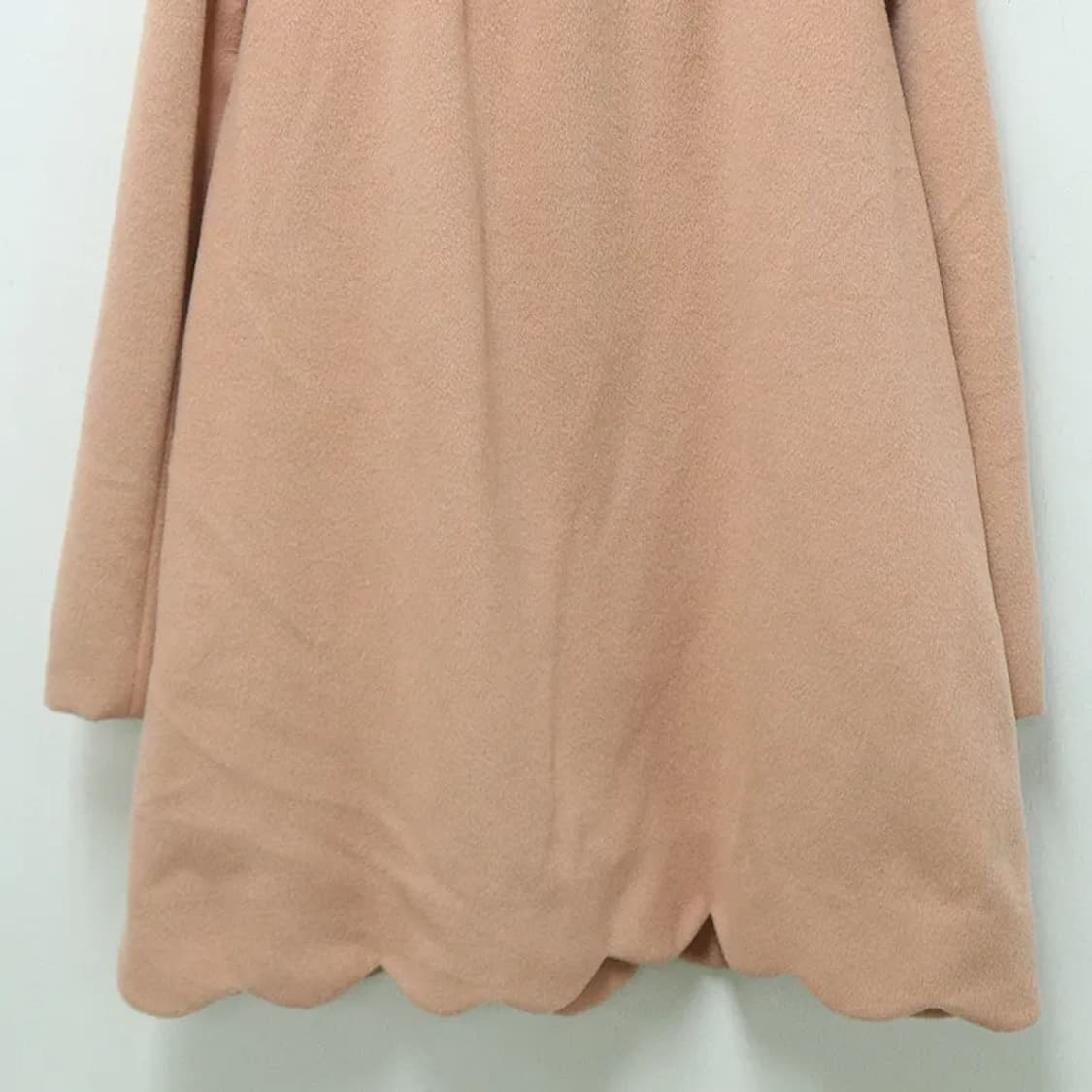 얼스 뮤직 밑단 포인트 딸기우유 싱글 코트 60311 상품이미지8